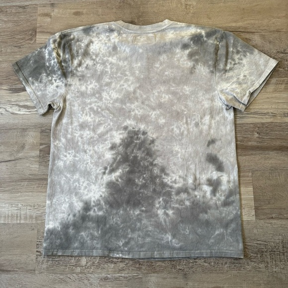 MARKET x Pokémon drop t shirt in gray and white tie dye t-shirt mens XL nwt - Picture 2 of 4